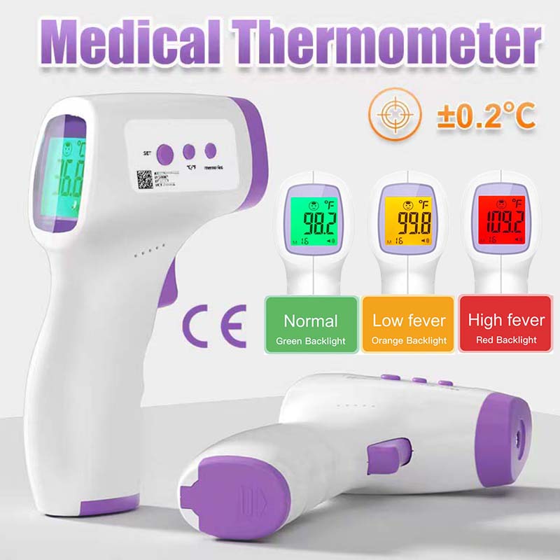 Wearable Baby Monitor - Medical Digital Thermometer Non Contact Infrared