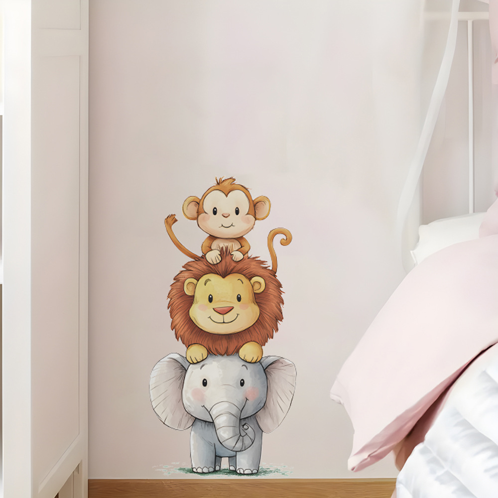 Cute Forest Animals Wall Stick - Baby Nursery Products บทวิจารณ์และราคา