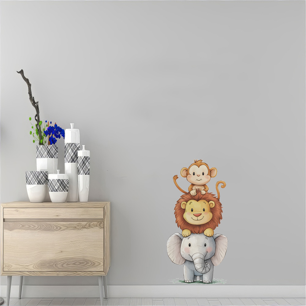 Cute Forest Animals Wall Stick - Baby Nursery Products บทวิจารณ์และราคา