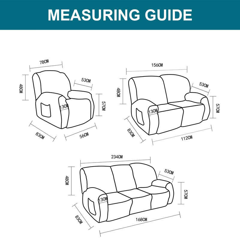1/2/3 seat Recliner Cover stre - Baby Nursery Chair บทวิจารณ์และราคา