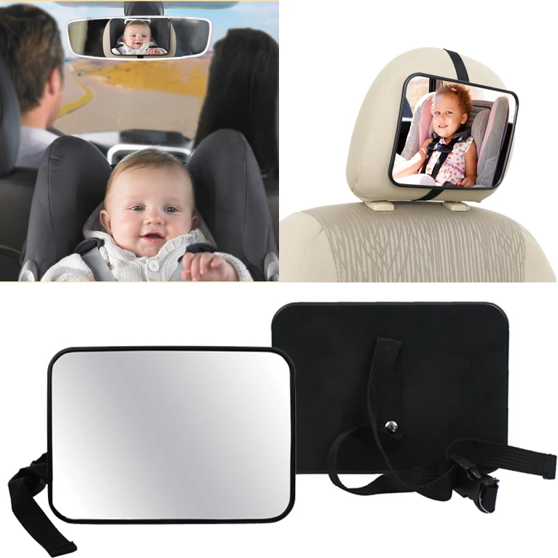 Baby Car Rear Seat View Mirror - Wearable Baby Monitor บทวิจารณ์และราคา