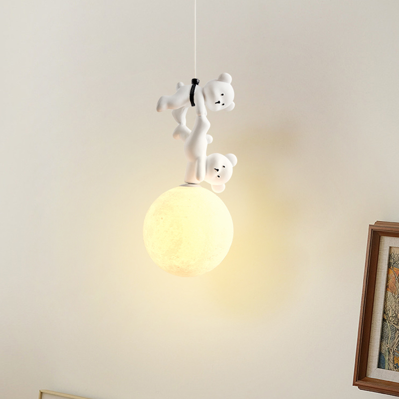 Bear Lamp Cartoon Nursery Room - Baby Nursery Knobs บทวิจารณ์และราคา