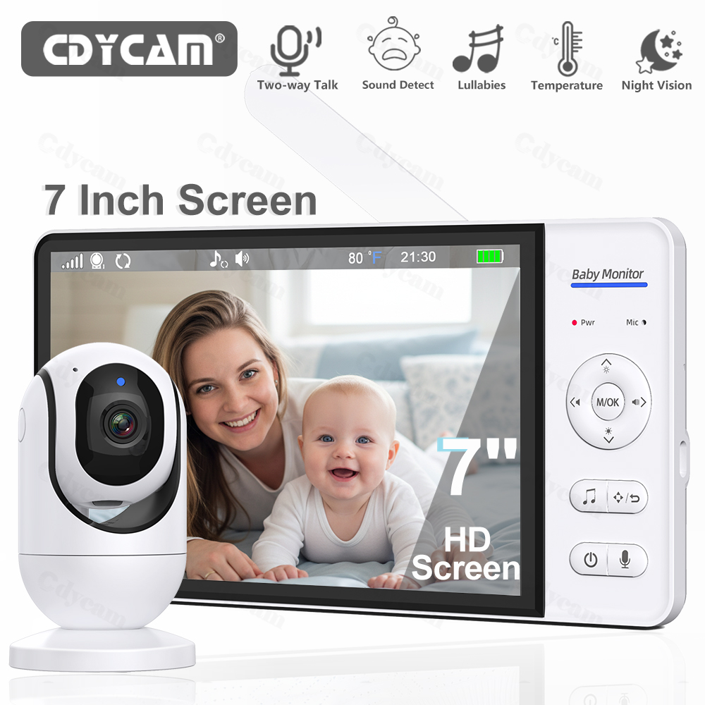 7.0'' Video Baby Monitor 720P  - Wearable Baby Monitor บทวิจารณ์และราคา