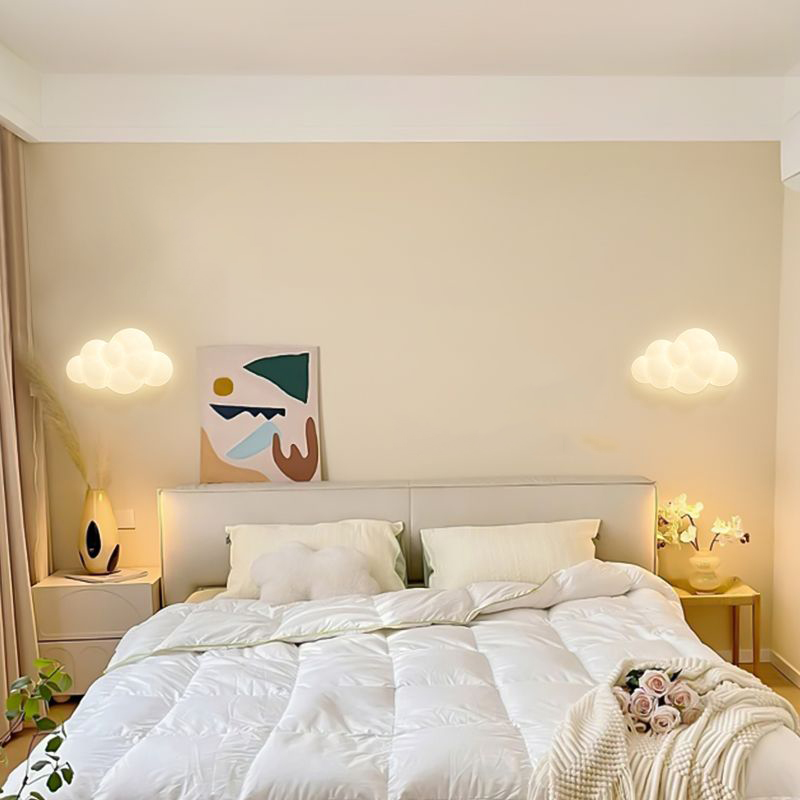 White Cloud Wall Lamps for Chi - Baby Nursery Modern บทวิจารณ์และราคา