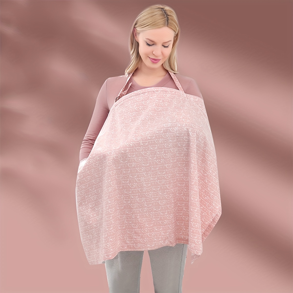 Maternity Nursing Cover Scarf, - Nursing Cover Breastfeeding บทวิจารณ์และราคา