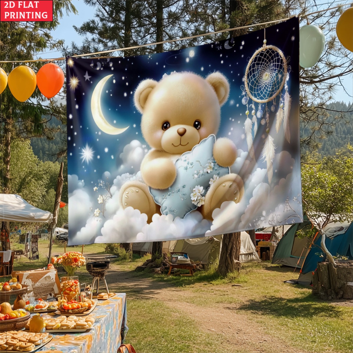 Cute Teddy Bear DreamCatcher T - Baby Nursery Modern บทวิจารณ์และราคา