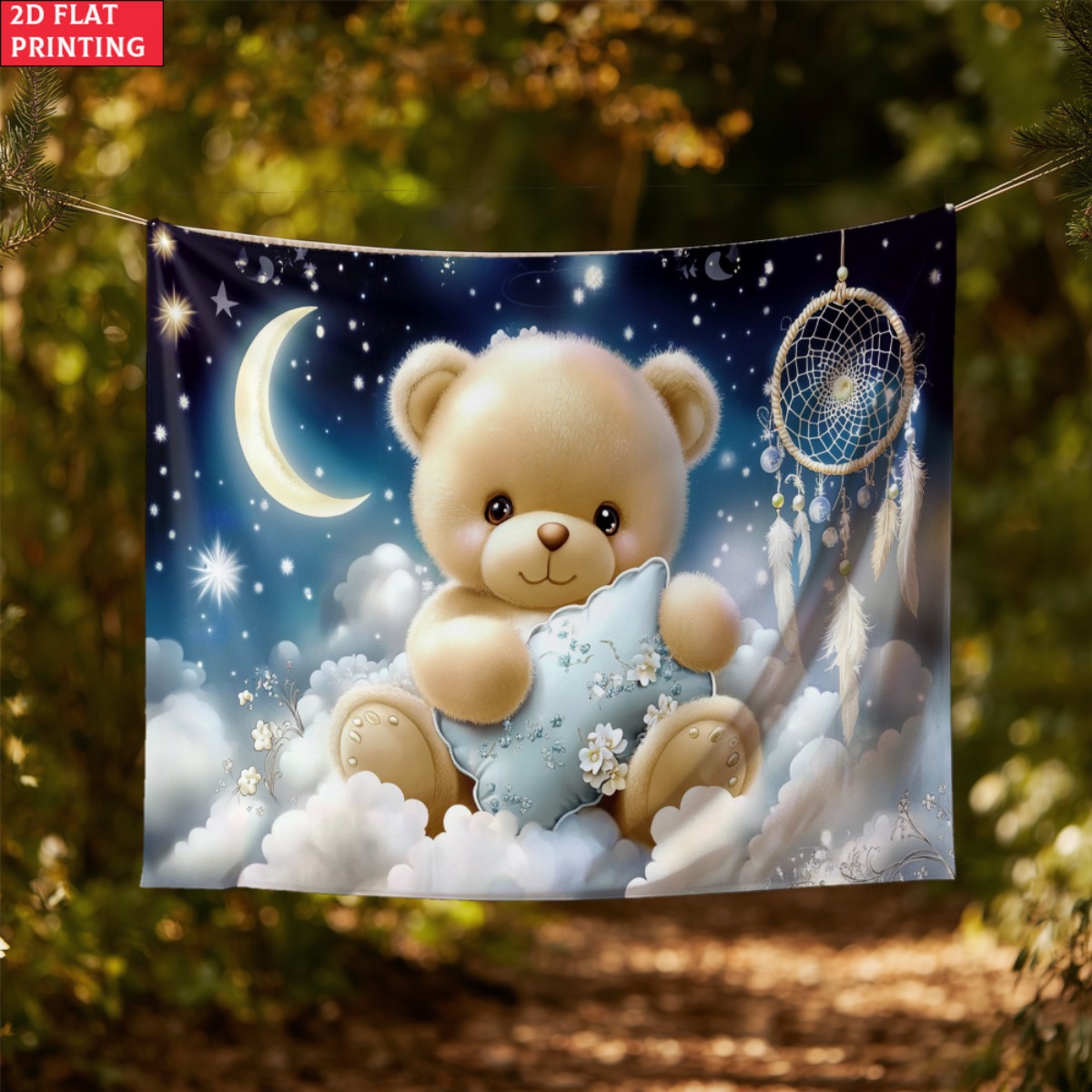 Cute Teddy Bear DreamCatcher T - Baby Nursery Modern บทวิจารณ์และราคา