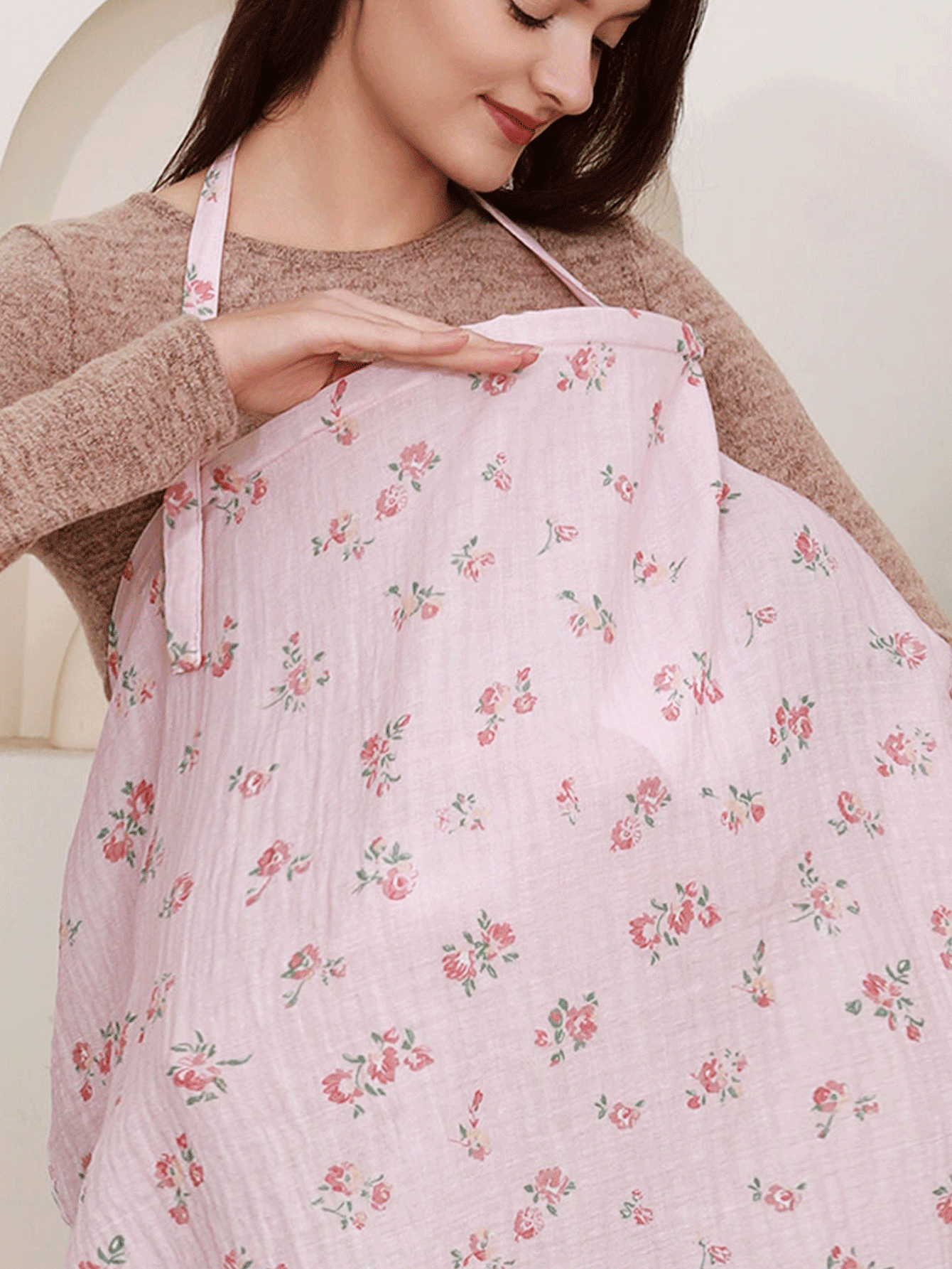 1 pc Mother Outing Breastfeedi - Nursing Cover Breastfeeding บทวิจารณ์และราคา