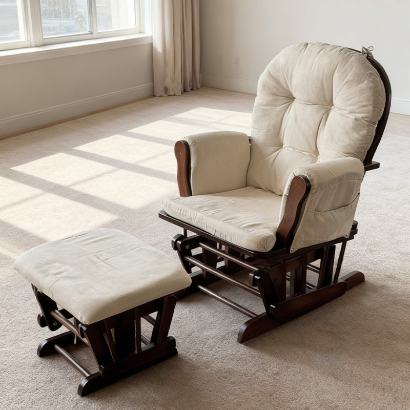 Modern Wood Maternity Mummy Nu - Baby Nursery Chair บทวิจารณ์และราคา