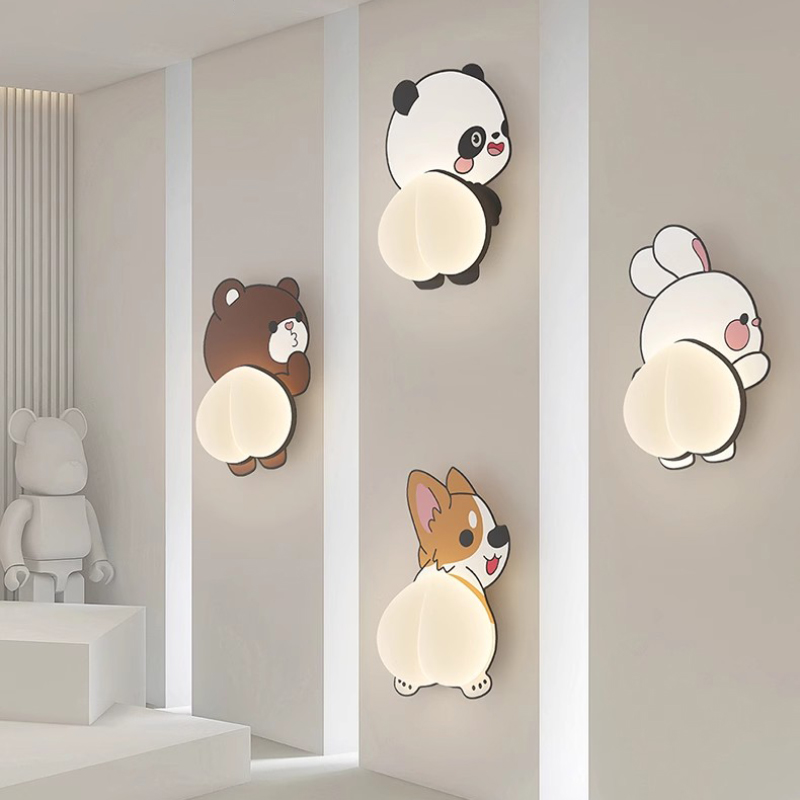 Children's Room Wall Lamps LED - Baby Nursery Knobs บทวิจารณ์และราคา