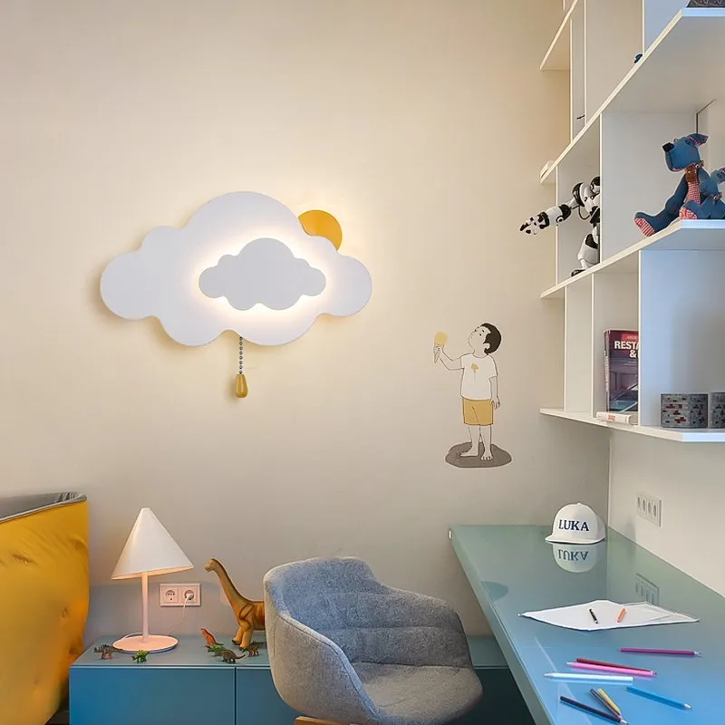 2025 Cloud Wall Lamps Children - Baby Nursery Knobs บทวิจารณ์และราคา
