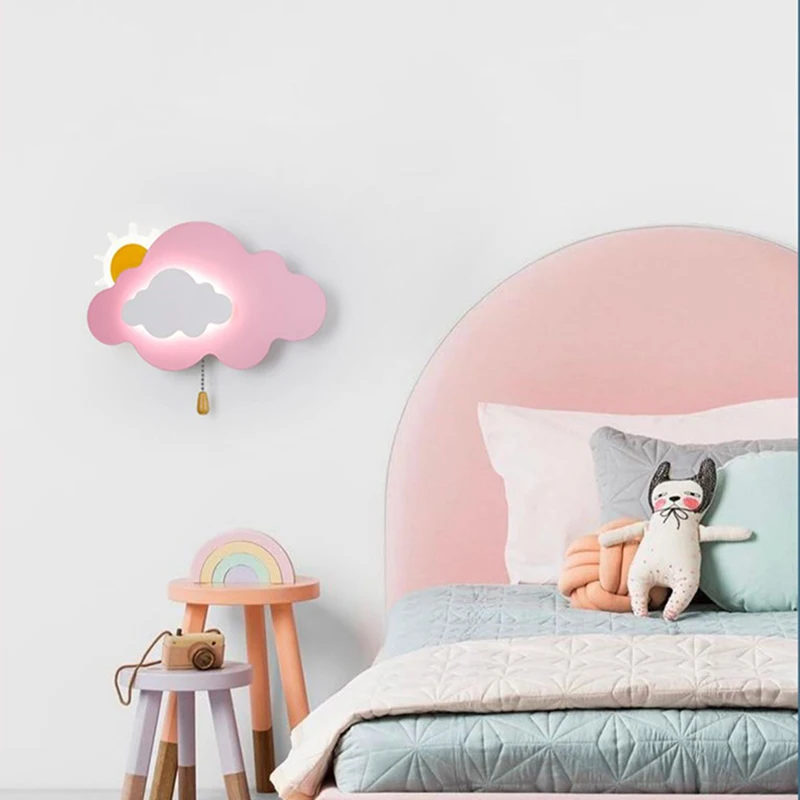 2025 Cloud Wall Lamps Children - Baby Nursery Knobs บทวิจารณ์และราคา