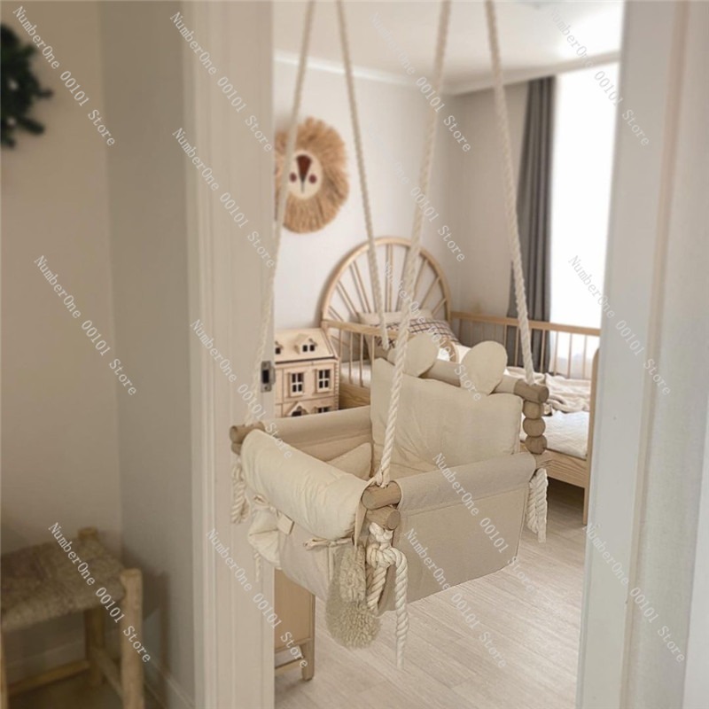 Korean Style Indoor Hanging Ch - Baby Nursery Chair บทวิจารณ์และราคา