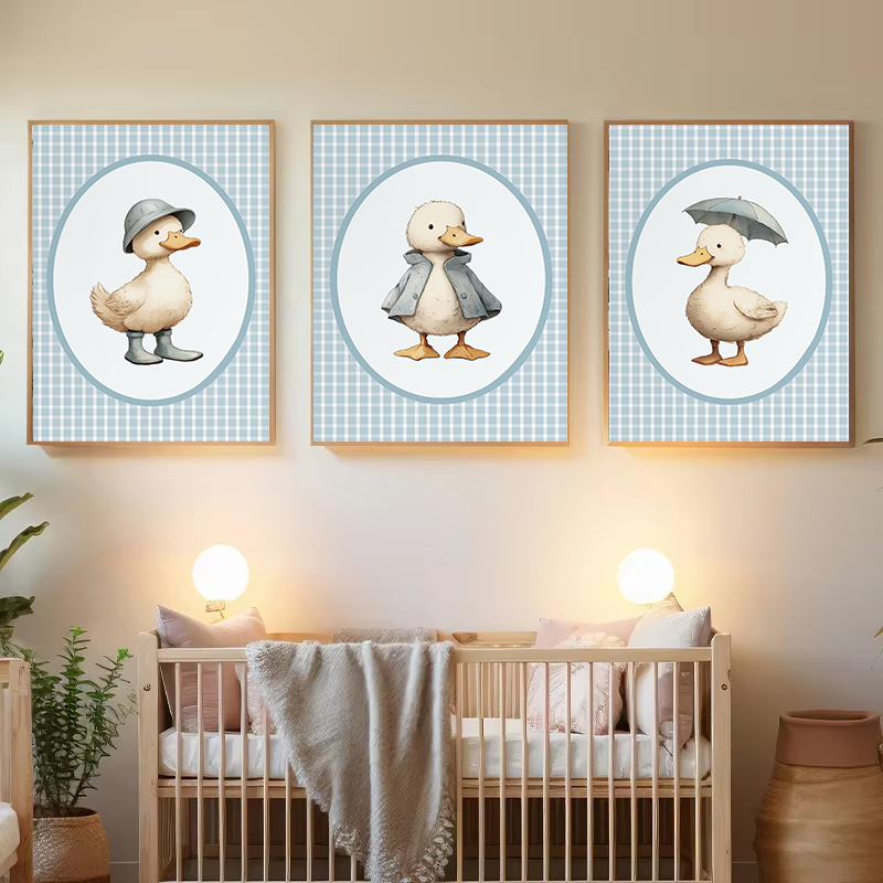 Silly Nursery Little Duck Yell - Baby Nursery Yellow Walls บทวิจารณ์และราคา