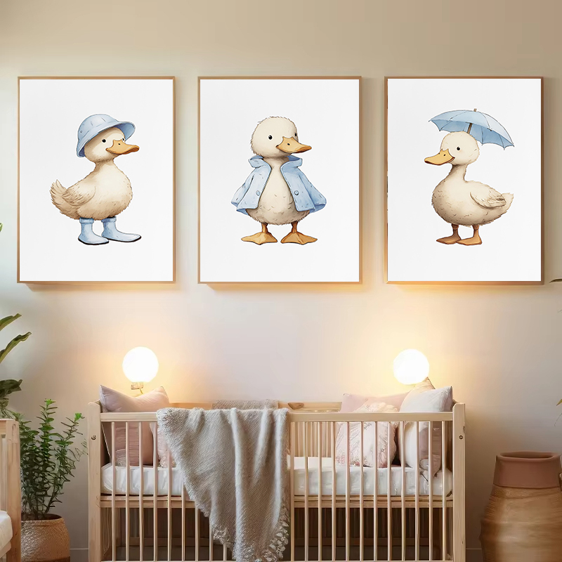 Silly Nursery Little Duck Yell - Baby Nursery Yellow Walls บทวิจารณ์และราคา