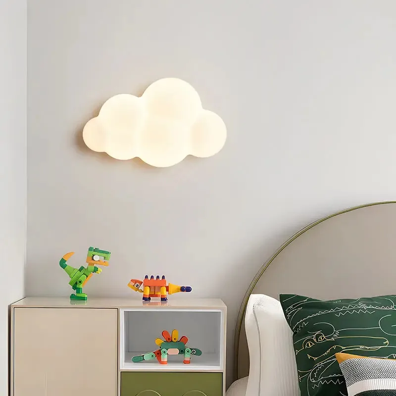 White Cloud Wall Lamps for Chi - Baby Nursery Knobs บทวิจารณ์และราคา