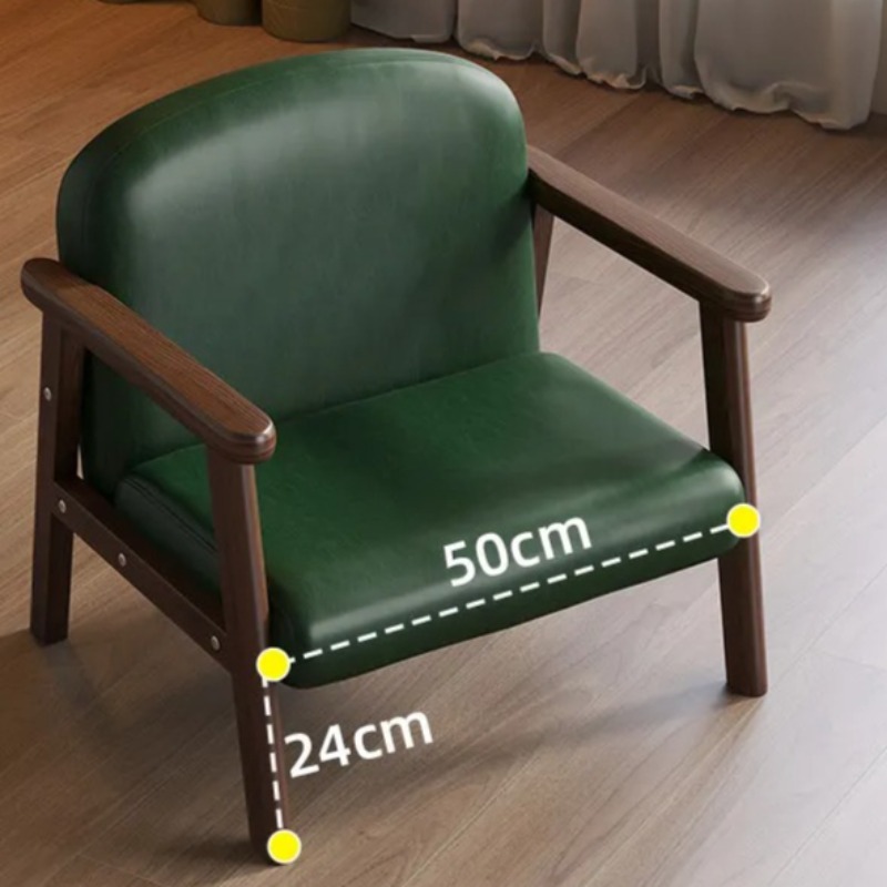 Waxed Leather Kids Armchair To - Baby Nursery Chair บทวิจารณ์และราคา