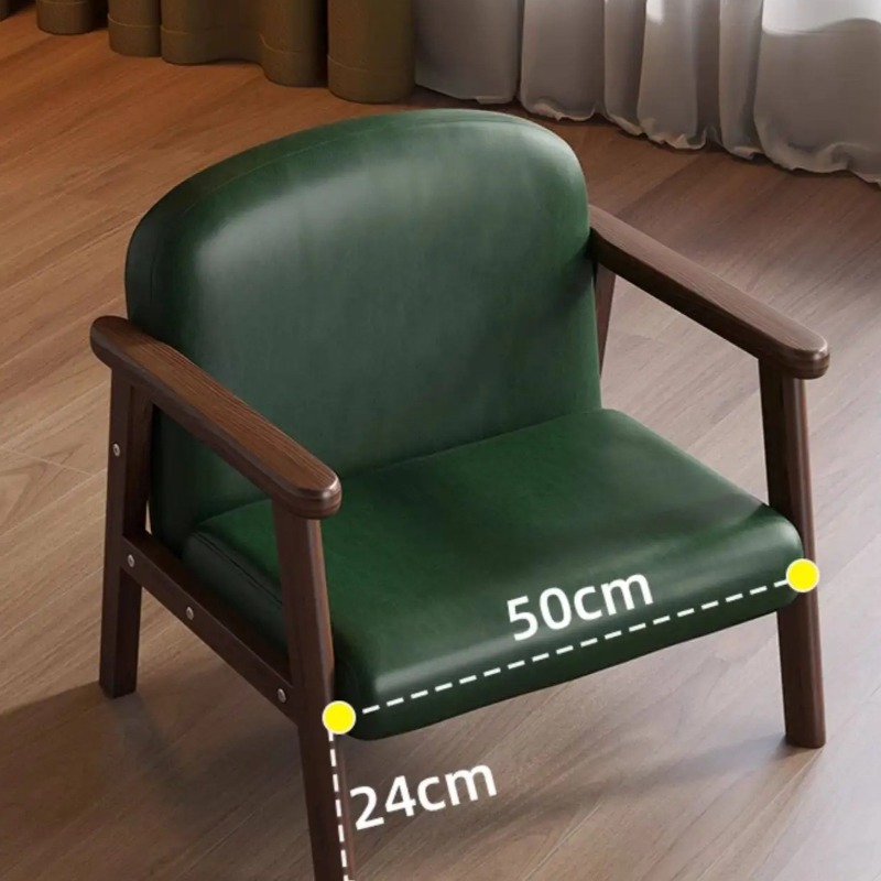 Waxed Leather Kids Armchair To - Baby Nursery Chair บทวิจารณ์และราคา