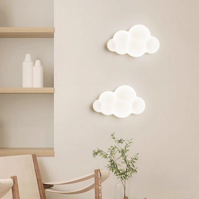 White Cloud Wall Lights Childr - Baby Nursery Knobs บทวิจารณ์และราคา