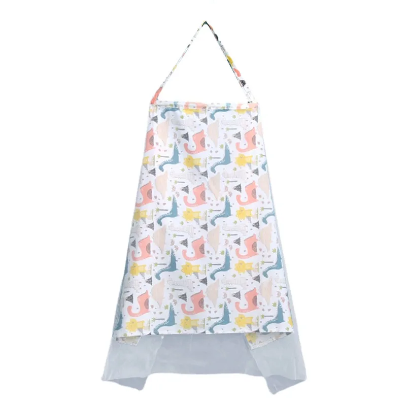 100% Cotton Baby Feeding Nursi - Nursing Cover Breastfeeding บทวิจารณ์และราคา