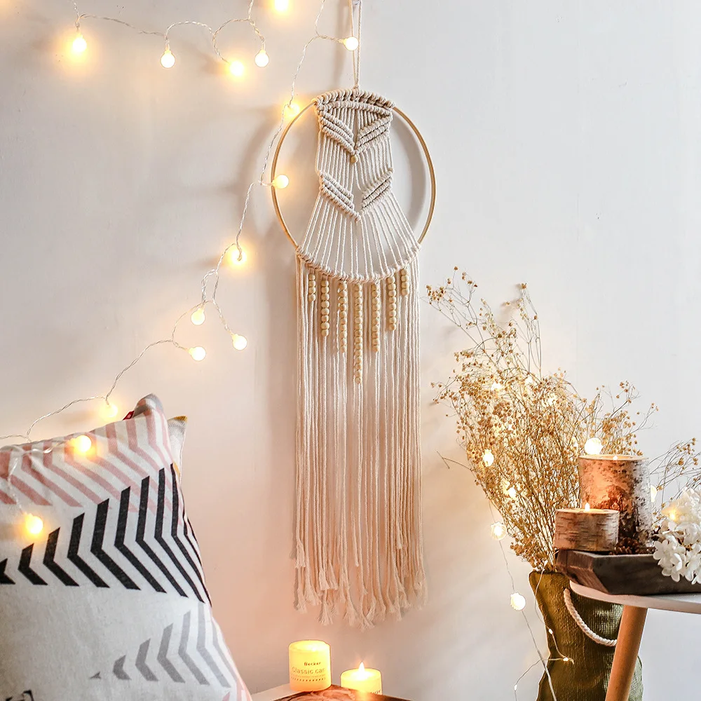 Macrame Dream Catcher Boho Hom - Baby Nursery Modern บทวิจารณ์และราคา