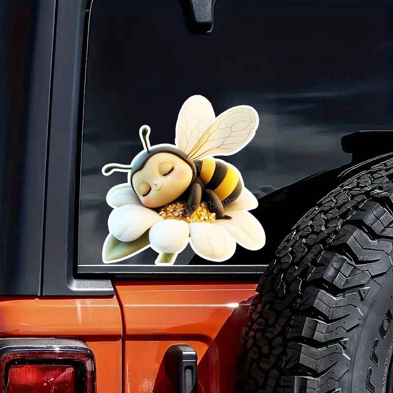 Bee Cute Bumblebee Car Sticker - Baby Nursery Yellow Walls บทวิจารณ์และราคา