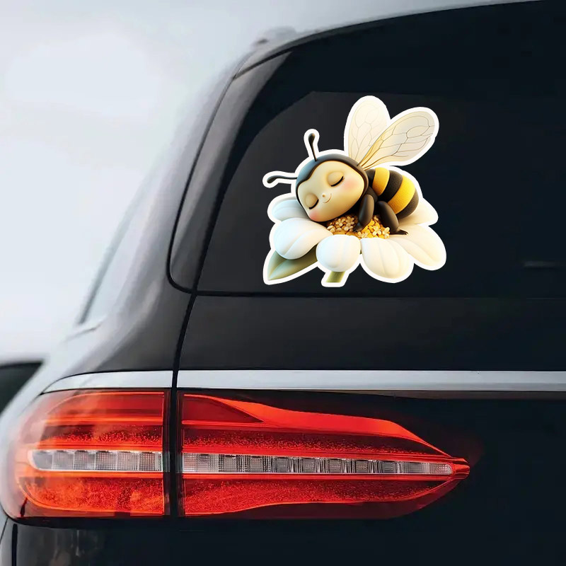 Bee Cute Bumblebee Car Sticker - Baby Nursery Yellow Walls บทวิจารณ์และราคา
