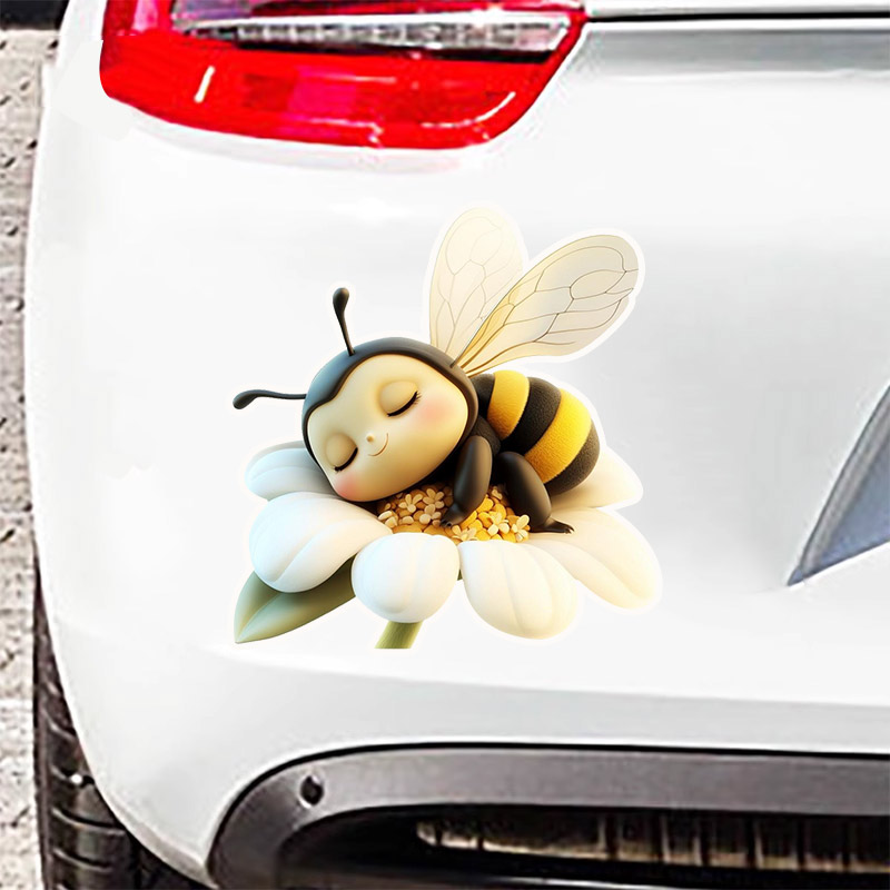 Bee Cute Bumblebee Car Sticker - Baby Nursery Yellow Walls บทวิจารณ์และราคา