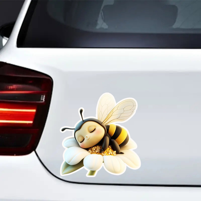 Bee Cute Bumblebee Car Sticker - Baby Nursery Yellow Walls บทวิจารณ์และราคา