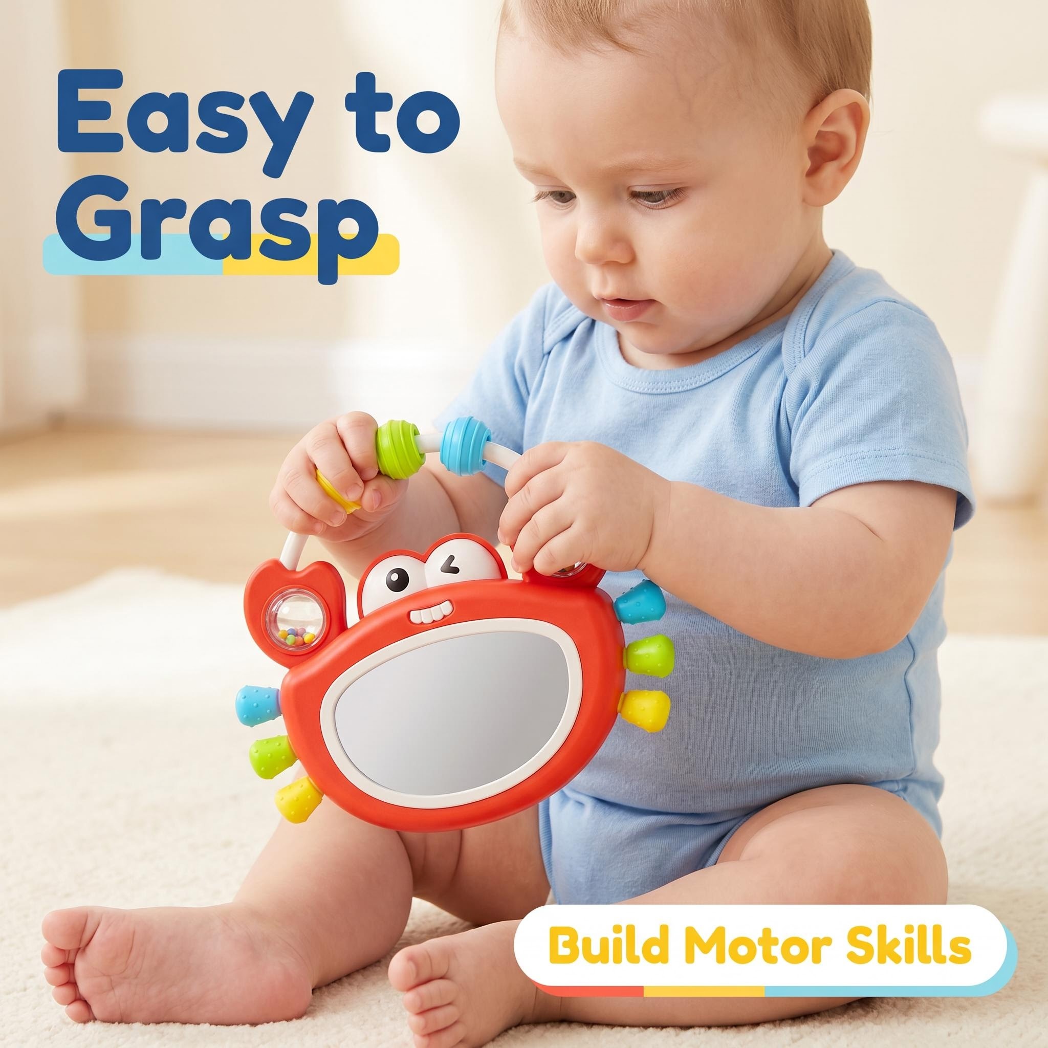 Baby Musical Light Up Mirror R - Baby Nursery Songs บทวิจารณ์และราคา