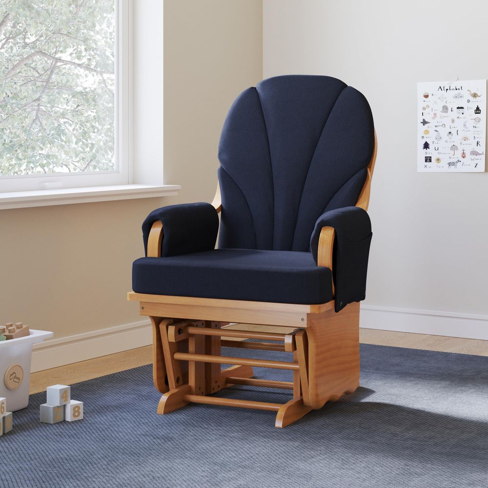Lullaby Wood Base Glider Rocke - Baby Nursery Glider Chair บทวิจารณ์และราคา