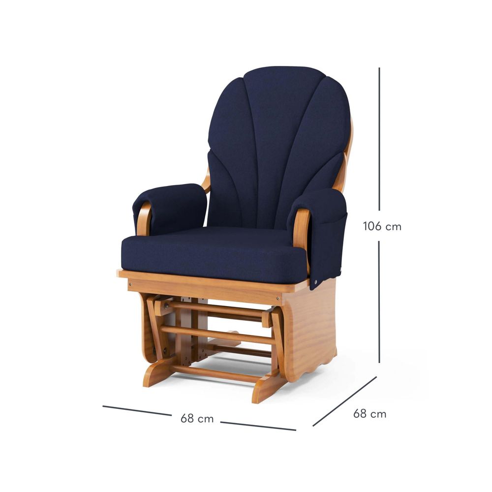 Lullaby Wood Base Glider Rocke - Baby Nursery Glider Chair บทวิจารณ์และราคา