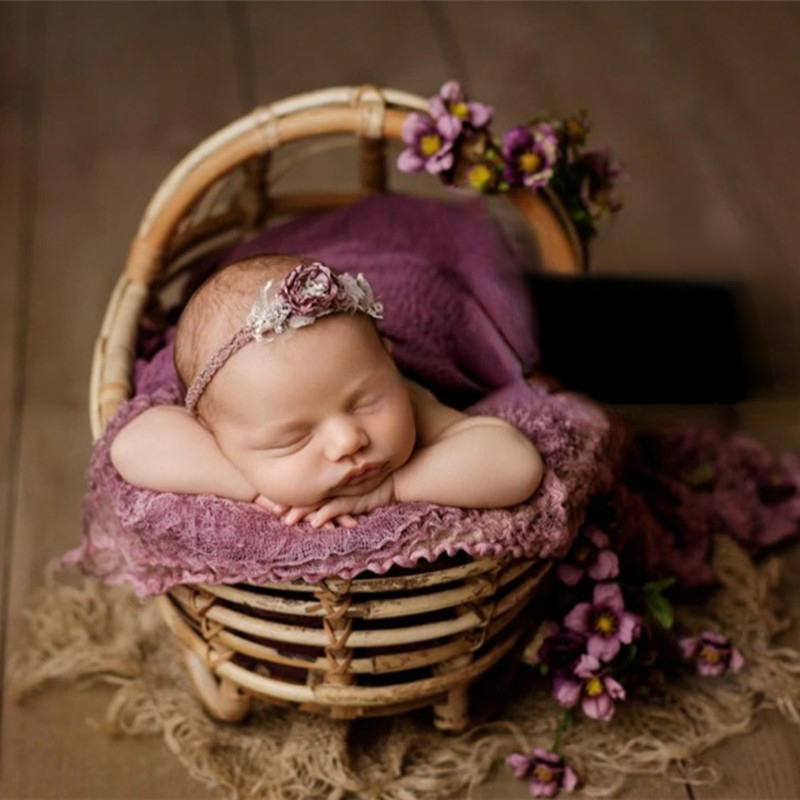 Newborn Photography Props Ratt - Baby Nursery Chair บทวิจารณ์และราคา
