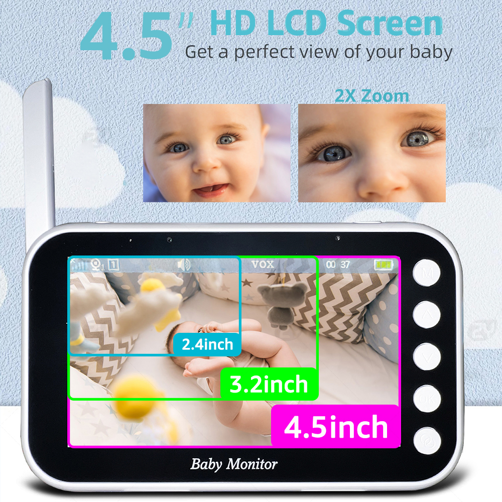 4.3 Baby Monitor with IR Night - Wearable Baby Monitor บทวิจารณ์และราคา