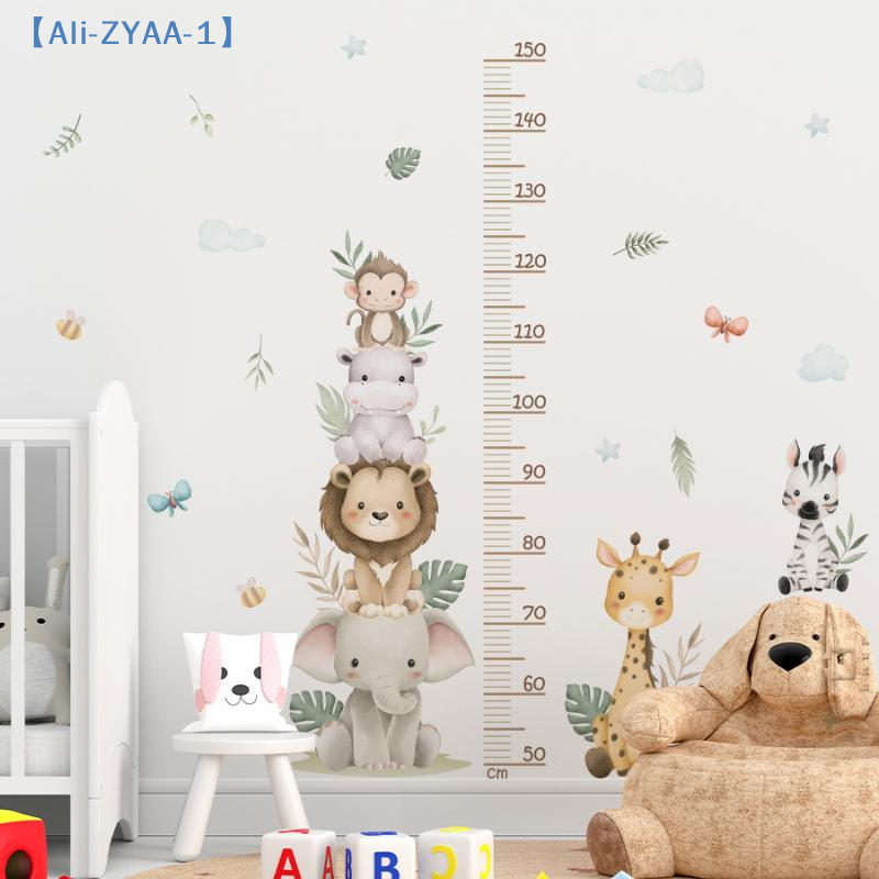 Children's Growth Chart Sticke - Baby Nursery Jungle Wallpaper บทวิจารณ์และราคา
