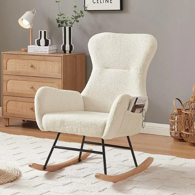 Hansones Rocking Chair Nursery - Baby Nursery Glider Chair บทวิจารณ์และราคา