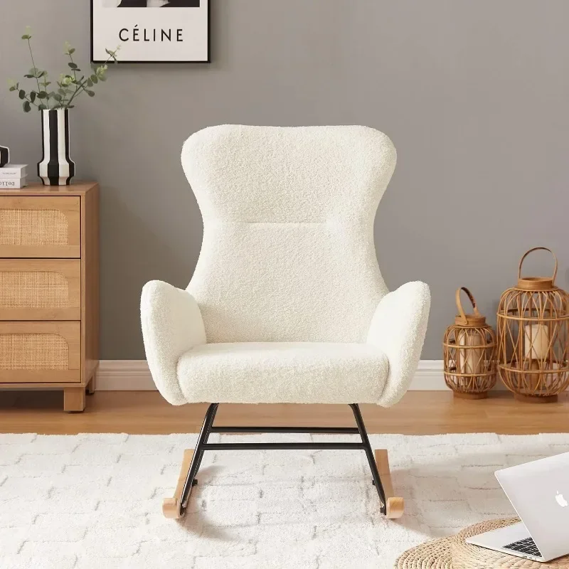 Hansones Rocking Chair Nursery - Baby Nursery Glider Chair บทวิจารณ์และราคา