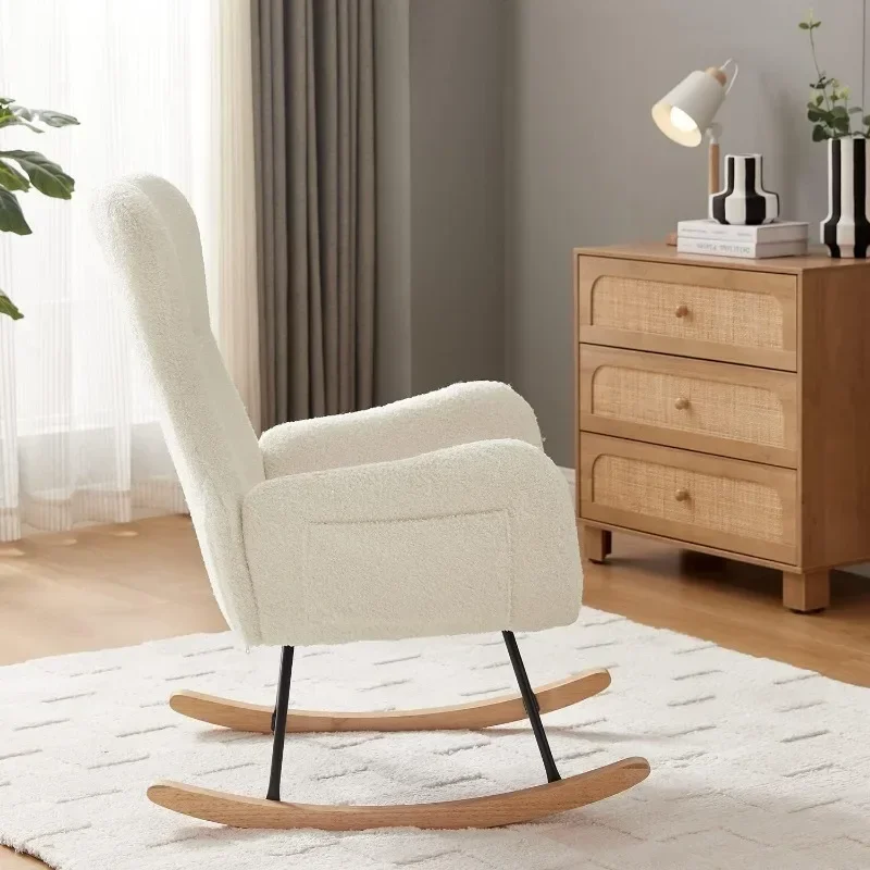 Hansones Rocking Chair Nursery - Baby Nursery Glider Chair บทวิจารณ์และราคา
