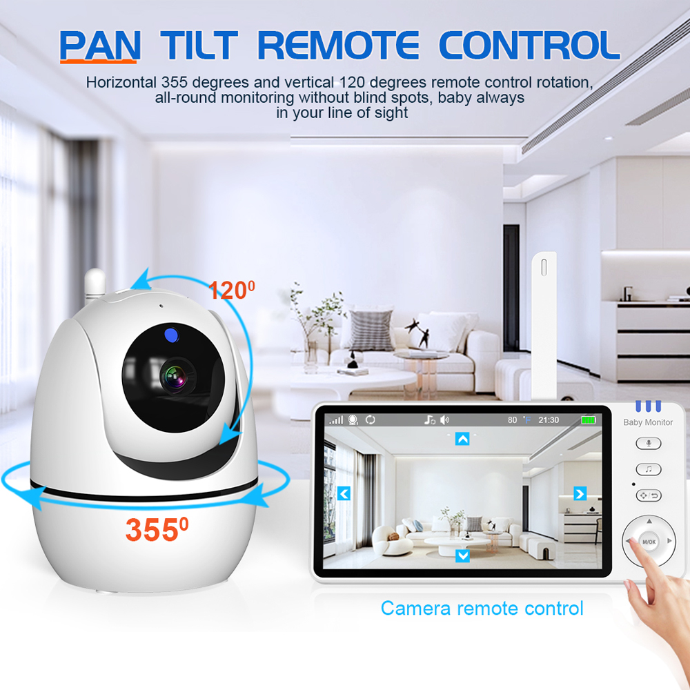 Video Baby Monitor with Cam an - Wearable Baby Monitor บทวิจารณ์และราคา