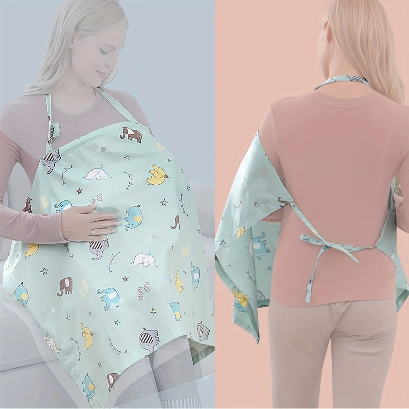 Lightweight Breathable Materni - Nursing Cover Breastfeeding บทวิจารณ์และราคา