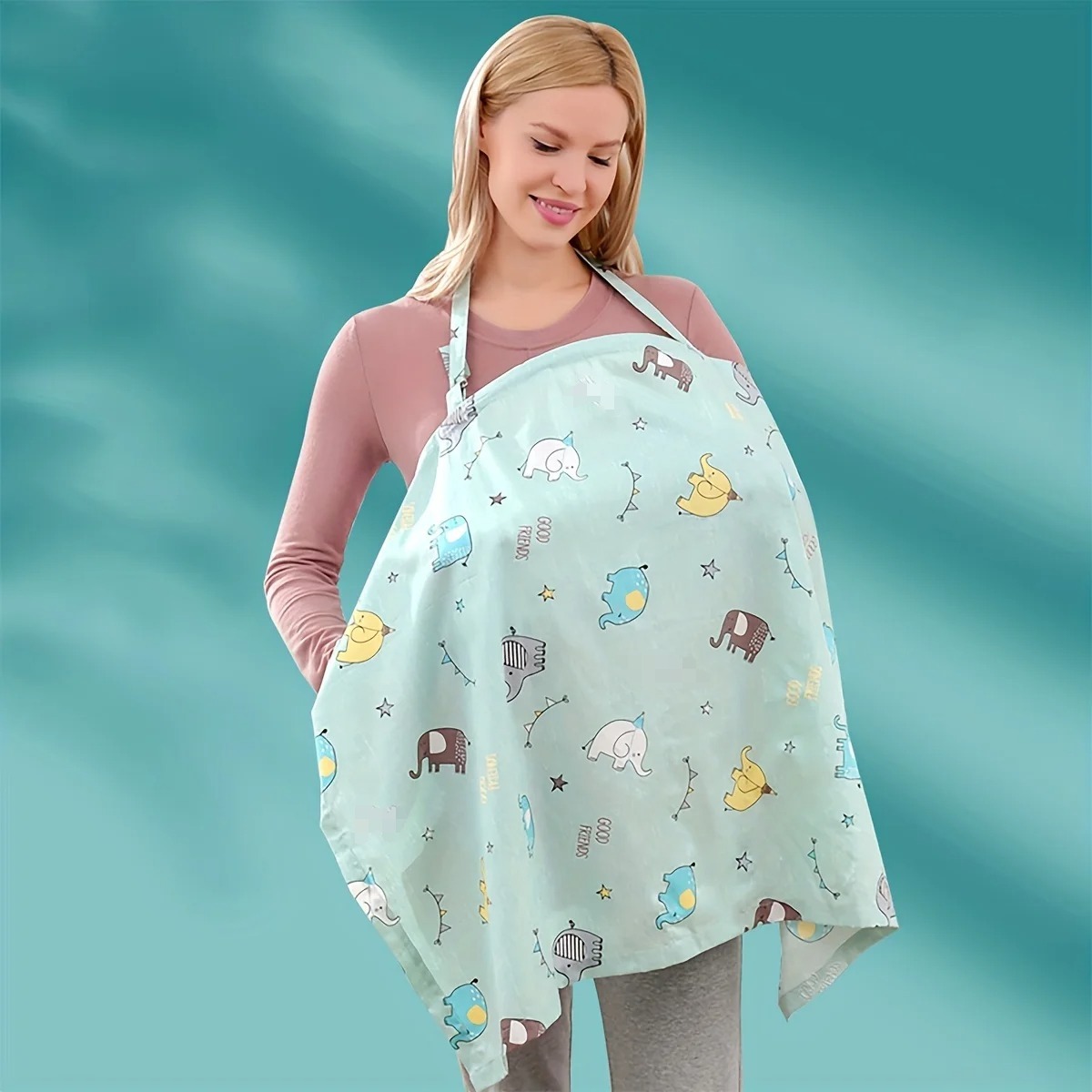 Lightweight Breathable Materni - Nursing Cover Breastfeeding บทวิจารณ์และราคา