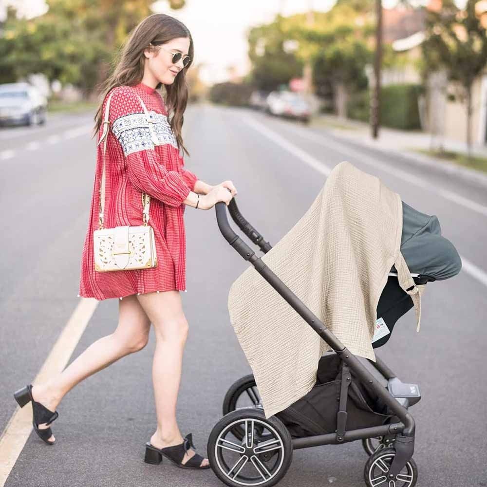 Breathable Cotton Breastfeedin - Nursing Cover Breastfeeding บทวิจารณ์และราคา