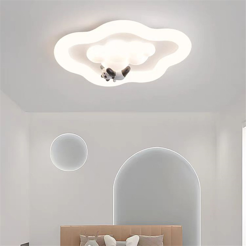 Cute white Cloud ceiling Light - Baby Nursery Knobs บทวิจารณ์และราคา