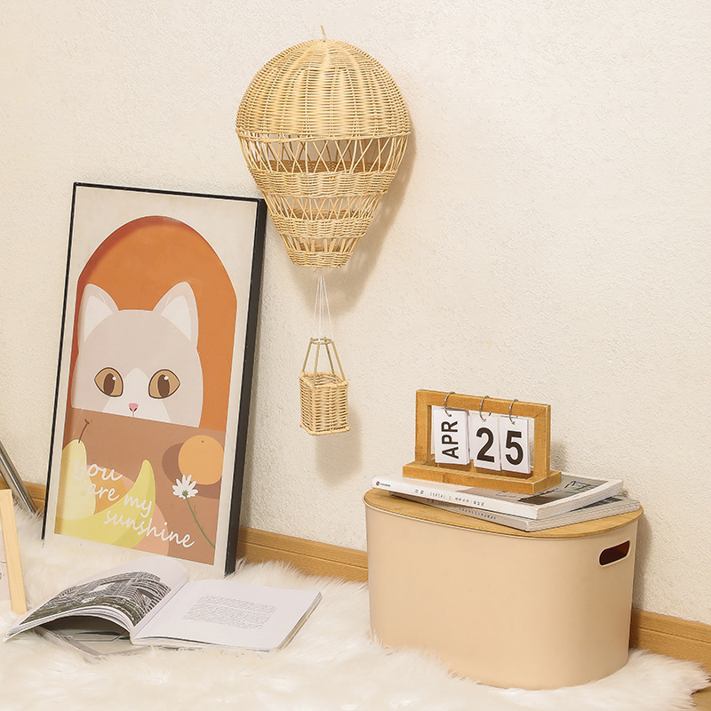 Handmade Rattan Hot Air Balloo - Baby Nursery Knobs บทวิจารณ์และราคา