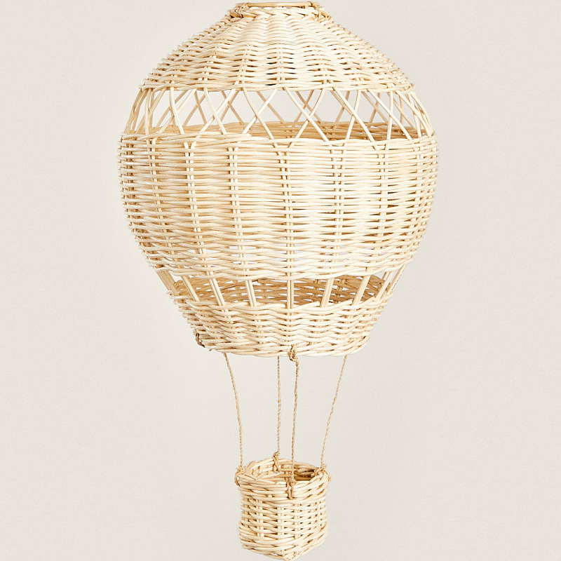 Handmade Rattan Hot Air Balloo - Baby Nursery Knobs บทวิจารณ์และราคา