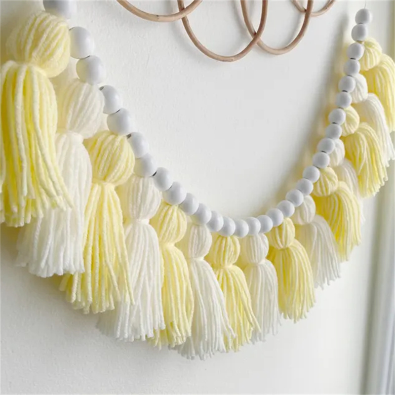 Yellow Boho Tassel Garlands Wa - Baby Nursery Yellow Walls บทวิจารณ์และราคา