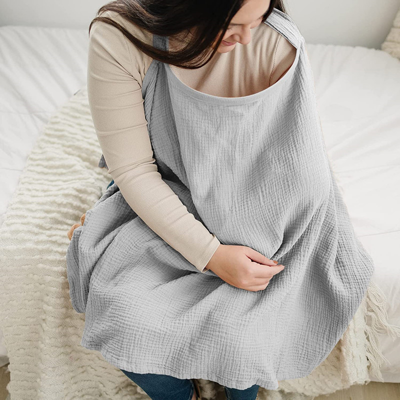 Breathable Breastfeeding Cover - Nursing Cover Breastfeeding บทวิจารณ์และราคา