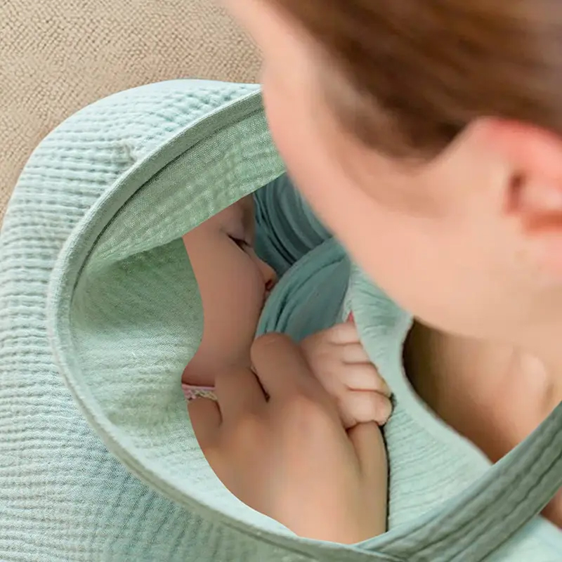 Breathable Breastfeeding Cover - Nursing Cover Breastfeeding บทวิจารณ์และราคา