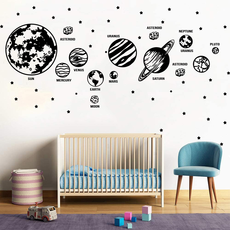 Large Planets Solar System Spa - Baby Nursery Modern บทวิจารณ์และราคา