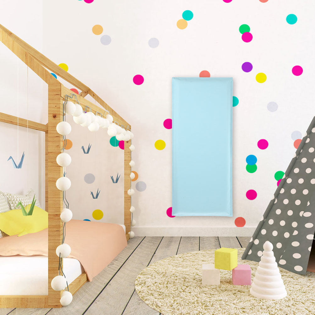 2Pcs Baby Proof Wall Padding Y - Baby Nursery Yellow Walls บทวิจารณ์และราคา